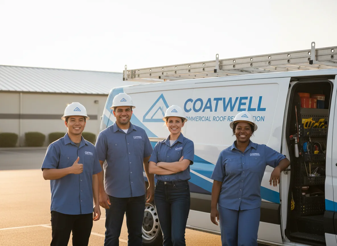 Commercial roof coating company in Imogene, IA